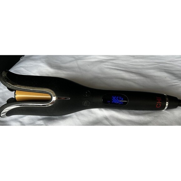 CHI Spin N Curl Rotating Hair Curler Ceramic "1.0" Matte Black CA2319 - Picture 1 of 7